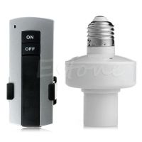 ❁ↂ▩ HOT E27 Screw Wireless Remote Control Light Lamp Bulb Holder Socket Switch