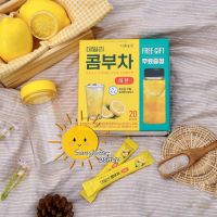 (พร้อมส่ง/ของแท้) Danongwon Daily Kombucha Lemon [1กล่อง 20ซอง] FREE GIFT -ชาคอมบูชา