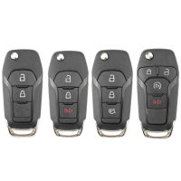 Flip Folding Remote Key Case Shell สำหรับ Ford Escort Mondeo Everest พร้อม HU101 Key Blade Fob Key Blank Cover