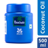 น้ำมันมะพร้าวบริสุทธิ์ 100% (Parachute 100% Pure Coconut Oil) 500ml