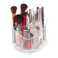 【YD】 3 Lattices Makeup Organizer Plastic Eyebrow Storage  Cosmetics