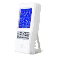 Excellent Air Quality Monitor Detector for PM2.5 TVOC HCHO Formaldehyde Detector Real Time Data Recording