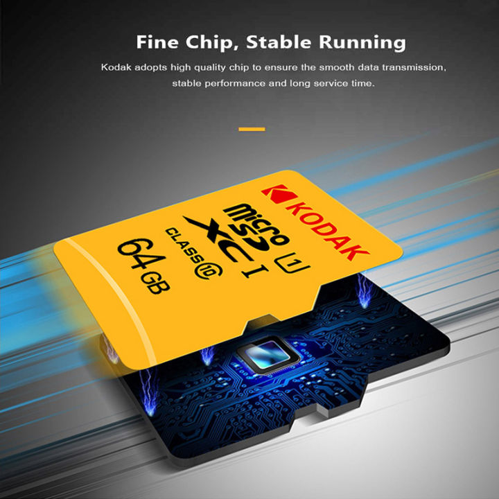 kodak-flash-drive-micro-sd-card-combine-16g-32g-sd-card-64g-128g-memory-card-class10-u1-u3-flash-card-contain-card-reader