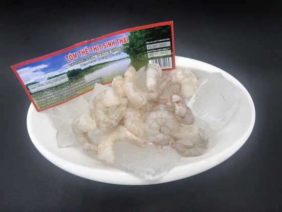 Tôm thẻ thịt sinh thái seaprodex kích cỡ 41 50 - 250gr - ảnh sản phẩm 2
