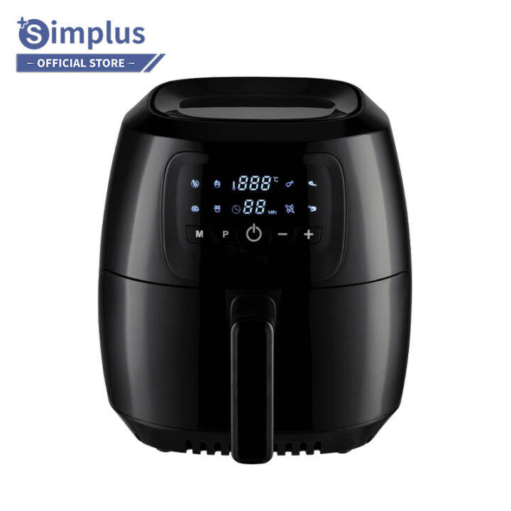 ไบร์ทแนะนำ-simplus-air-fryer-รุ่นใหม่-หม้อทอดไร้น้ำมัน-ความจุขนาดใหญ่-5l-ตะแกรงที่ถอดออกได้-มัลติฟังก์ชั่นใช้ได้หลากหลาย-kqzg009