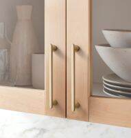 【LZ】❈  SORWDUERM Cabinet Door Gold  Handle Modern House Furniture  Wardrobe Drawer Handle