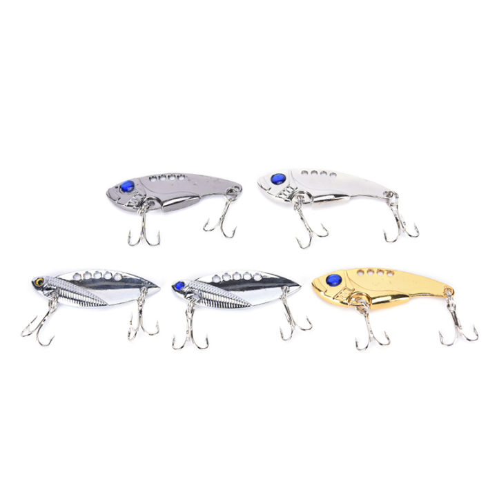 laogeliang-5pcs-lot-metal-vib-blade-เหยื่อตกปลา-crankbaits-ตะขอเบส5cm-11g