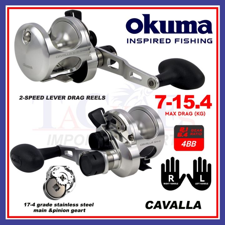 2022超人気 OKUMA 【未使用品】 12-ⅡLX CAVALLA リール - ufindia.com