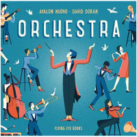 Orchestra ภาษาอังกฤษต้นฉบับเด็กรูปภาพศิลปะหนังสือ Orchestra,6-12ปี