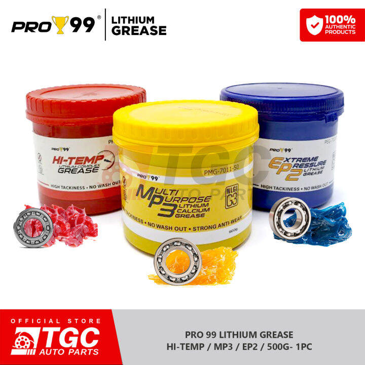 Pro99 Lithium Grease / HiTemp Complex Grease NLGI G3 / Multi Purpose