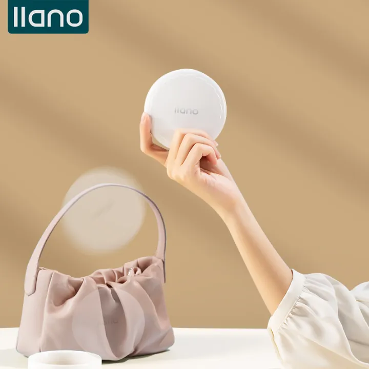 llano-กระจกแต่งหน้าแบบพกพา-2x-เติมแสง-ของขวัญล้ำค่า-พร้อมไฟ-12led-สายชาร์จ-usb-ฟรี