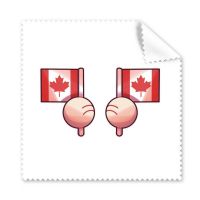 Canada Flag North America Cleaning Cloth Phone Screen Glasses Cleaner 5pcs Lens Cleaners