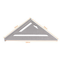 Woodwork Speed Square Triangle Angle Protractor Angle Ruler 7 inch Metric Triangular Measuring Ruler For Building Framing