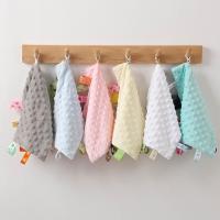 【CW】 Baby Appease Soft Soother Teether Infants Sleeping Nursing Cuddling Sensory Security Blanket with Tags