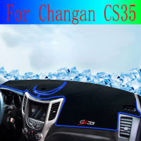 สำหรับ Changan CS35 2012-2016แผงควบคุมรถหลีกเลี่ยงแผ่นแสงตราสารแพลตฟอร์มโต๊ะปกเสื่อพรมอุปกรณ์ตกแต่ง