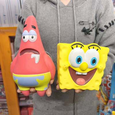 RA SpongeBob SquarePants Patrick Star Naloong PU Press Toys Gift For Kids Stress Relief Slow Rebound Fidget Toys AR