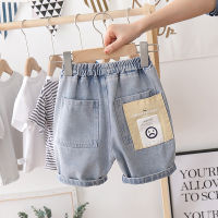 IENENS Summer Kids Baby Boys Jeans Shorts Denim Clothing Trousers Clothes Children Wears Infant Toddler Boy Elastic Waist Short Pants Bottoms 2 3 4 5 6 7 8 Years