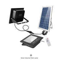 54-100 led Solar Flood Light Street wall Lamp Waterproof Outdoor Garden rotable Spot Lights Floodlight panel optional remote