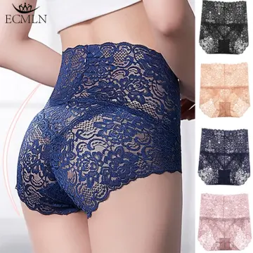 High Waist Panties For Women Underwear Plus Size Sexy Lace Panties