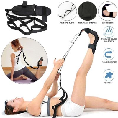 Yoga Leg Stretcher Flexibility Stretching Strap Fitness for Rehabilitation Strap Plantar Fasciitis Trainer Tape Legs Stretching