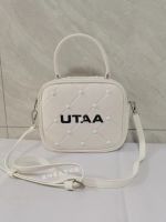 ﹊卍 South Koreas original single UTAA golf bag 22 new GOLF womens logo storage and practical one-shoulder Messenger hand bag