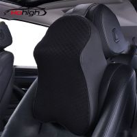 Car Neck Pillow Adjustable Head Restraint 3D Memory Foam Auto Headrest Travel Pillow Neck Support Holder Seat Covers Car Styling