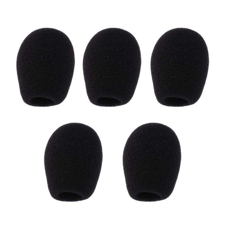 LazaraSuper Pack of 5 Microphone Foam Covers Gooseneck Condenser Mic
