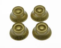 KR- 4x Gold LP Guitar Speed Knobs Top Hat Bell Knobs Fits LP