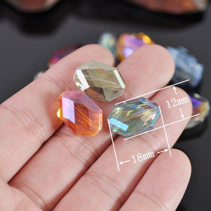 10pcs-18x12mm-hexagon-oval-faceted-crystal-glass-prism-loose-crafts-beads-for-jewelry-making-diy-curtains