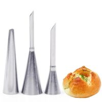 ♈❈ Stainless Steel Piping Nozzles - 3pcs/set Piping Bag Nozzles Set Stainless Steel - Aliexpress