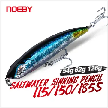 Baits Lures Noeby Sinking Heavy Stickbait Lure 115mm 64g 130mm 81g