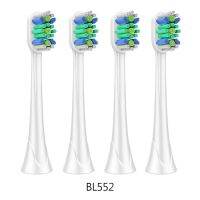 4pcs/lot Replacement Toothbrush Heads For nbhbj DiamondClean HydroClean Black BL552 Electric Tooth Brush Heads