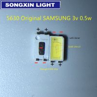 ◕◘◙ 50pcs FOR SAMSUNG LED Backlight 0.5W 3v 5630 Cool white LCD Backlight for TV TV Application SPBWH1532S1ZVC1BIB FOR SAMSUNG