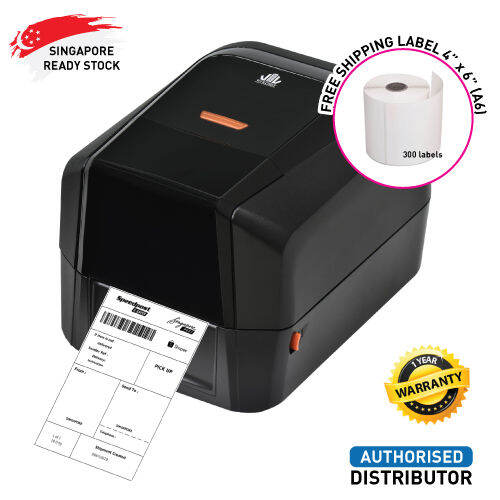Shipping Label Printer with Free 300pcs Shipping Labels (1