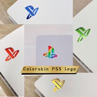 10pcs/lot PS5 logo skin sticker Glossy Vinyl Decal for PS5 disk digital version console Logo Underlay Sticker