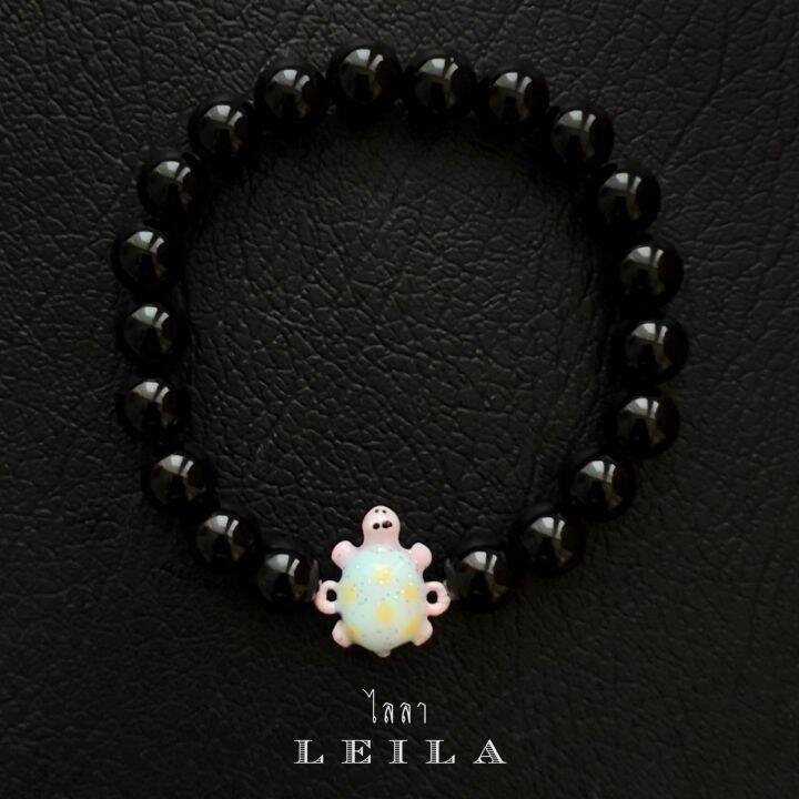 leila-amulets-พญาเต่าเรือน-baby-leila-collection-พร้อมกำไลหินฟรีตามรูป