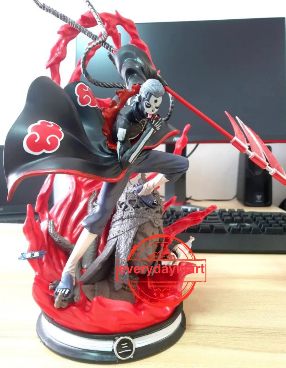 Naruto Hidan Kakuzu New Member Akatsuki Statues Action Figure Gk Toys 火影忍者晓组织飞段邪神版 场景手办模型gk雕像 Lazada