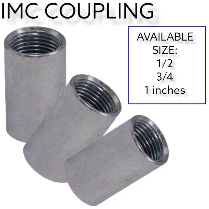 High Quality per piece Intermediate Metallic Conduit (IMC) Coupling 1/2