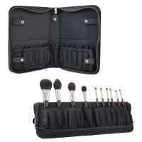 Women Foldable Makeup Brush Bag Organizer Female Travel Cosmetic Toiletry Case for Beauty Tools Wash Accessories Pouch