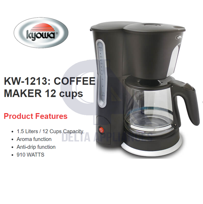 Kyowa KW1213 Coffee Maker 12 Cups Lazada PH