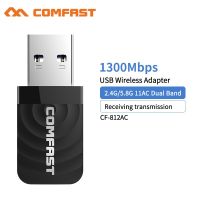 【User-friendly】 【Stylish】 Wifi 6อะแดปเตอร์ USB 802.11AX USB 3.0 Wi-Fi Dongle 5Ghz 1800Mbps Dual Band 2.4G/5G การ์ดเครือข่ายไร้สายอะแดปเตอร์7 10 11