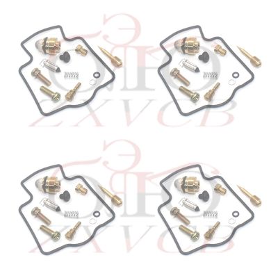 4 SET for ZZR ZX 500 ZX500 ZZR500 1993 Motorcycle carburetor repair Floating needle seat Oil cup gasket repair