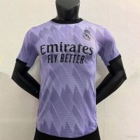 เสื้อยืดกีฬาแขนสั้น ลายทีมฟุตบอล Real Madrid YS2 22-23 ชุดเยือน คุณภาพสูง SY2