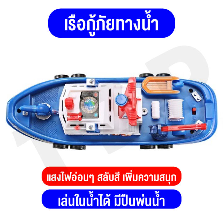 linpure-ของเล่นเด็ก-เรือพ่นน้ำ-เรือเด็กเล่น-ของเล่นเรือ-เรือแล่นในน้ำได้จริง-เรือพ่นน้ำ-เรือของเล่น-มีเสียงมีไฟ-สินค้าพร้อมส่ง