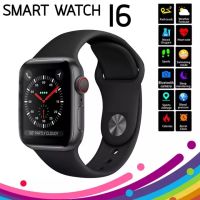 Smart Watch นาฬิกาสมาร์ทวอทช์ รุ่น i6 นาฬิกาอัจฉริยะ ฟิตเนสแทรคเกอร์ สายรัดข้อมืออัจฉริยะ สายรัดข้อมือเพื่อสุขภาพ นาฬิกาข้อมือ นาฬิกา นาฬิกาแฟชั่น นาฬิการุ่นใหม่