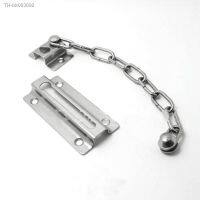 ✢□₪ 1set Stainless Steel Door Chain Cabinet Security Safty Restrictor Lock with Screws for Home