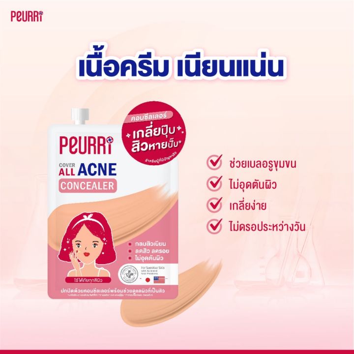 peurri-acne-cleanser-peurri-anti-acne-gel-เจลล้างหน้า-amp-เจลแต้มสิว-เพียวรี-แอคเน่-จบทุกปัญหาสิว