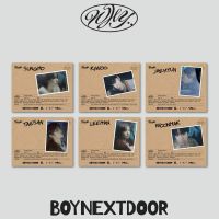 K-POP ขยาย BOYNEXTDOOR 1st EP อัลบั้ม [ทำไม ..] ตัวอักษรสุ่ม Ver.