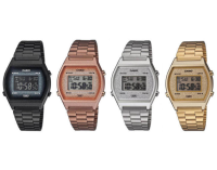 Casio Standard นาฬิกาข้อมือผู้หญิง สายสแตนเลส B640 (B640WBG,B640WBG-1B,B640WBG-1BDF ,B640WCG,B640WCG-5,B640WCG-5DF,B640WDG,B640WDG-7,B640WDG-7DF,B640WGG,B640WGG-9,B640WGG-9DF)