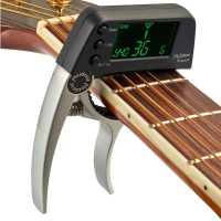 Meideal TCapo20 Quick Change Key Capo Tuner วัสดุโลหะผสมสำหรับกีตาร์ไฟฟ้าอะคูสติก Bass Chromatic